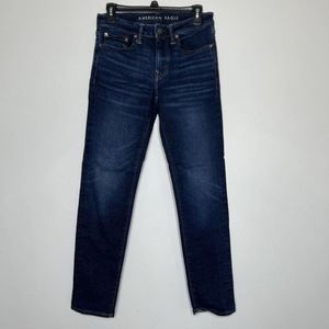 American Eagle‎ AEO Slim Straight Leg Jeans Mens Measured 28 X 30 Airflex+ Denim